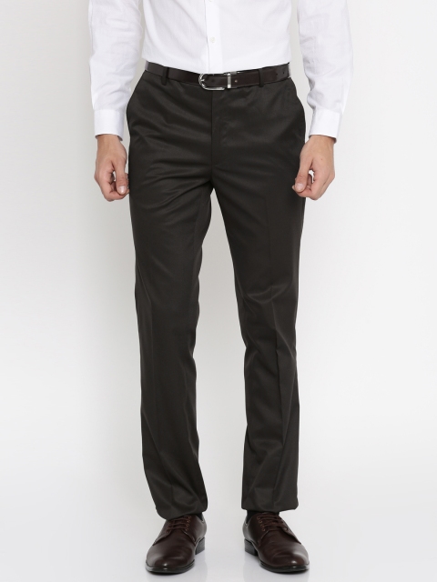 

Le Bison Men Brown Regular Fit Trousers