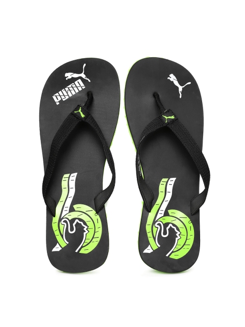 

PUMA Men Black Wave II Flip-Flops