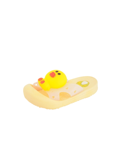 

Yellow Bee Girls Yellow Embellished Slip-On