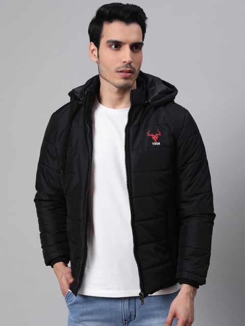 

Foreign Culture By Fort Collins Men Black Solid Lightweight Padded Jacket