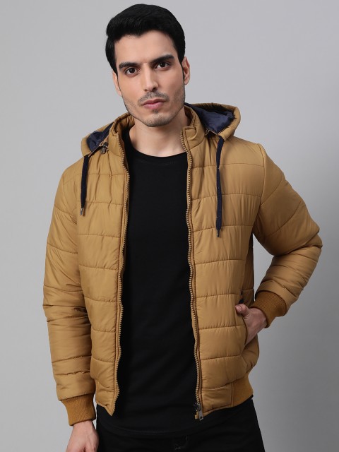 

Foreign Culture By Fort Collins Men Khaki Solid Padded Jacket