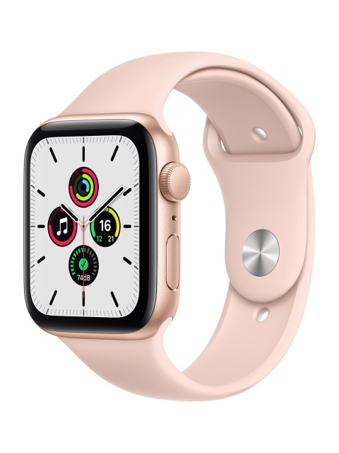 

Apple Unisex SE GPS 44mm - Gold Aluminium Case with Pink Sand Sport Band