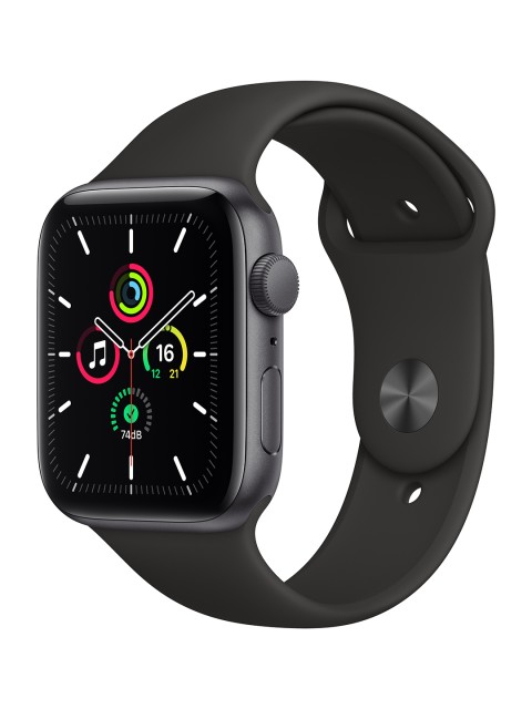 

Apple Unisex SE GPS 44mm - Space Grey Aluminium Case with Black Sport Band