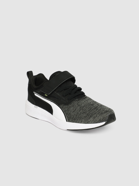 

Puma Boys Black Solid NRGY Rupture AC PS Sneakers