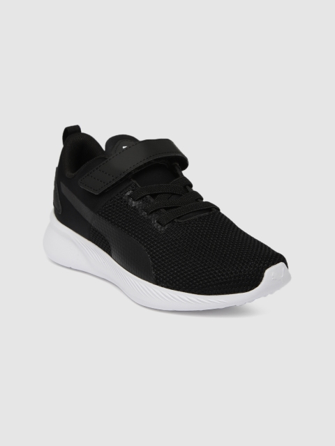 

Puma Boys Black Solid Flyer Running Shoes