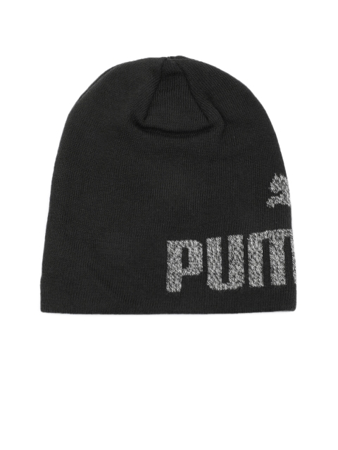 

Puma Boys Black Printed Ess Logo Beanie