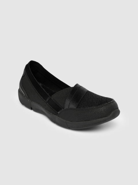 

Skechers Women Black BE-LUX - DAYLIGHTS Slip-On Sneakers