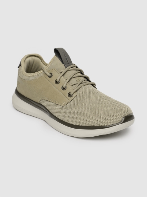 

Skechers Men Taupe DELSON 2.0-WESLO Sneakers