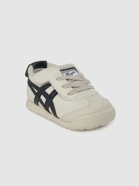 

Onitsuka Tiger Kids Cream-Coloured Mexico 66 TS Sneakers