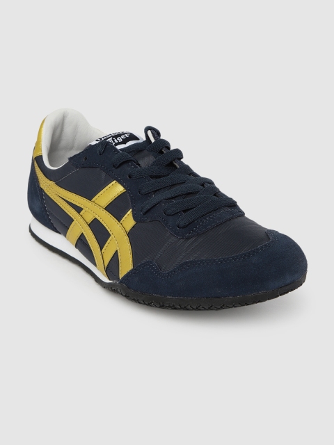 

Onitsuka Tiger Unisex Navy Blue Serrano Suede Sneakers