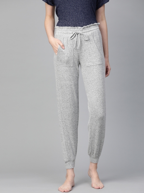 

Marks & Spencer Women Grey Solid Lounge Pants