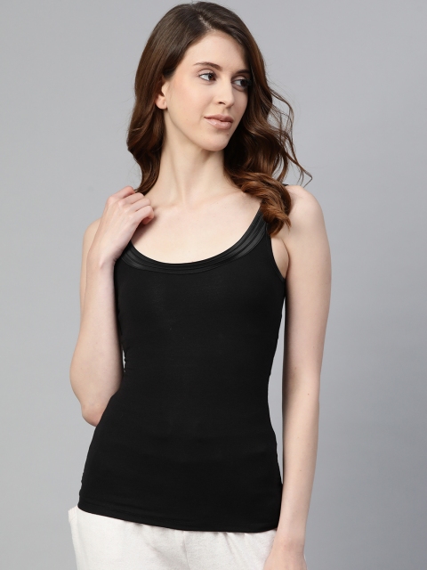 

Marks & Spencer Women Black Solid Waist Cincher Vest Shapewear