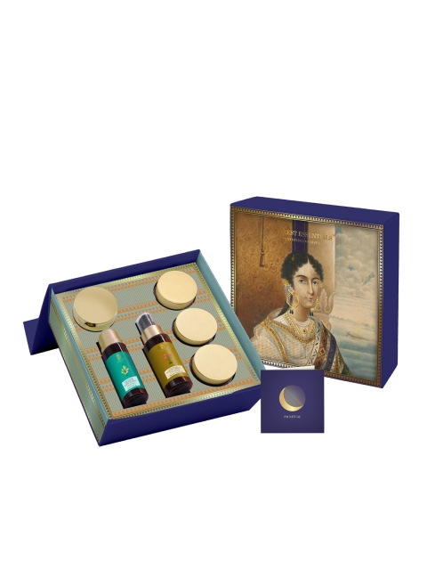 

Forest Essentials Unisex Evening Ritual Skin Care Gift Box, Green