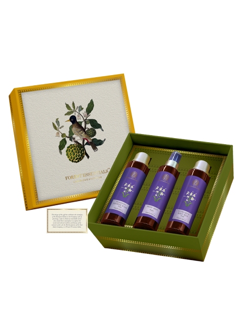 

Forest Essentials Unisex Indian Nightingale Body Care Kit, Purple
