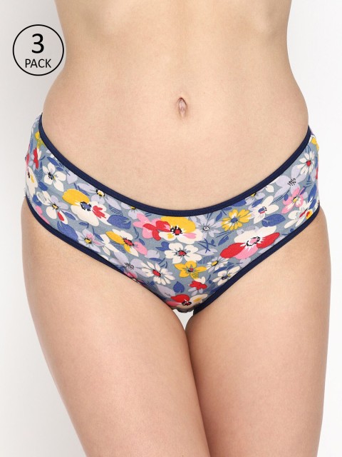

Skidlers Women Pack of 3 Assorted Hipster Briefs SKD-BRIEF