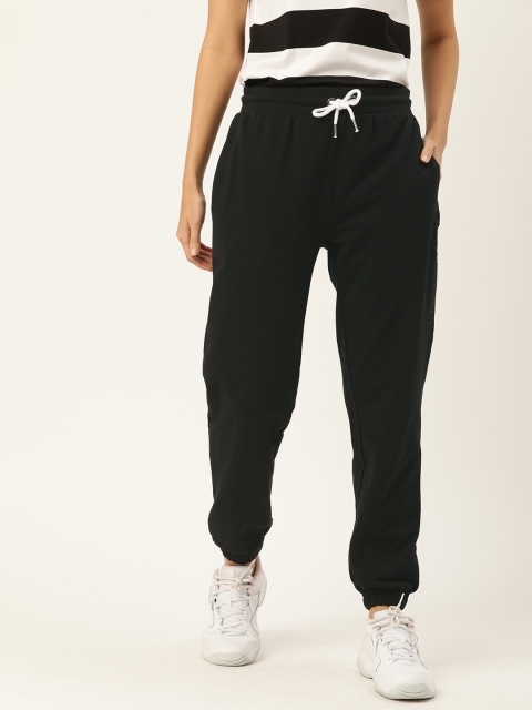 

GAP Women Black Solid Straight Fit Joggers
