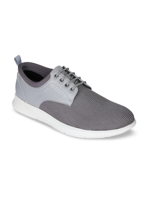 

CASOR Men Grey Colourblocked Sneakers