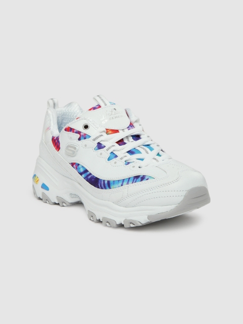 

Skechers Women White D'LITES - SUMMER FIESTA Sneakers
