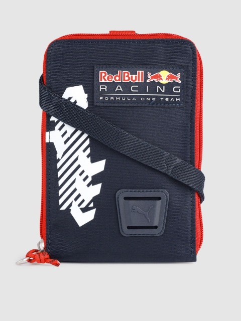 

PUMA Motorsport Unisex Navy Blue RBR LS Street Printed Zip Around Wallet