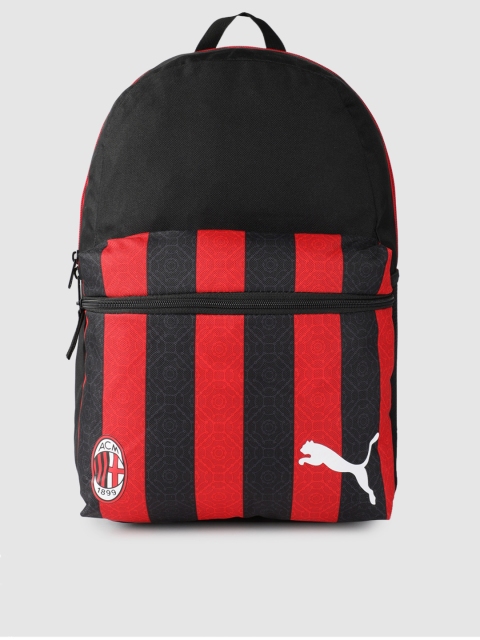 

Puma Unisex Black & Red Striped ACM Ftbl Core Backpack