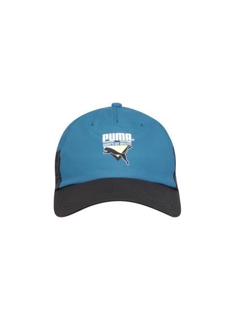 

Puma Unisex Blue & Black Colourblocked TFS Baseball Cap