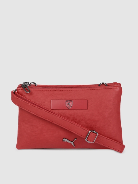 

Puma Red Solid Sling Bag