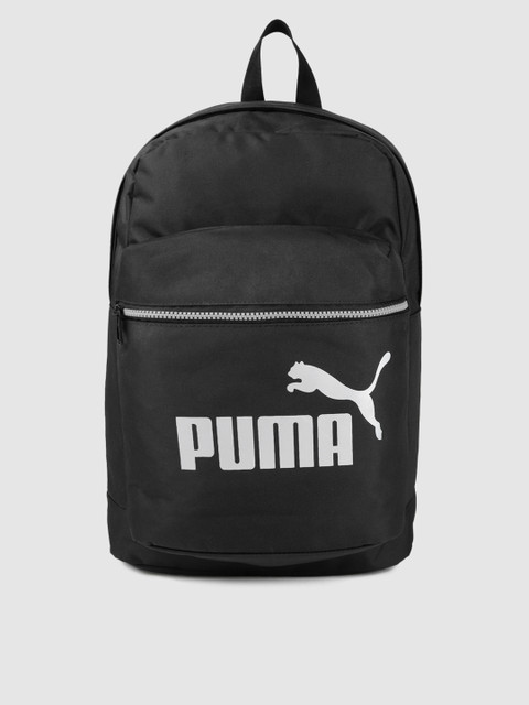 

Puma Women Black Brand Logo Backpack