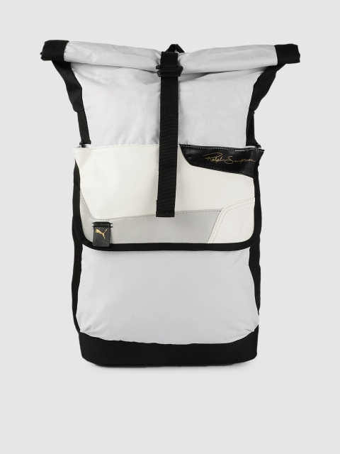 

Puma Unisex White Solid Ralph Sampson Rolltop Backpack