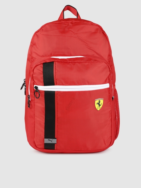 

Puma Unisex Red Textured Ferrari Race Laptop Backpack