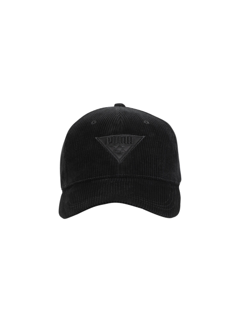 

Puma Unisex Black Corduroy Mono Snapback Cap