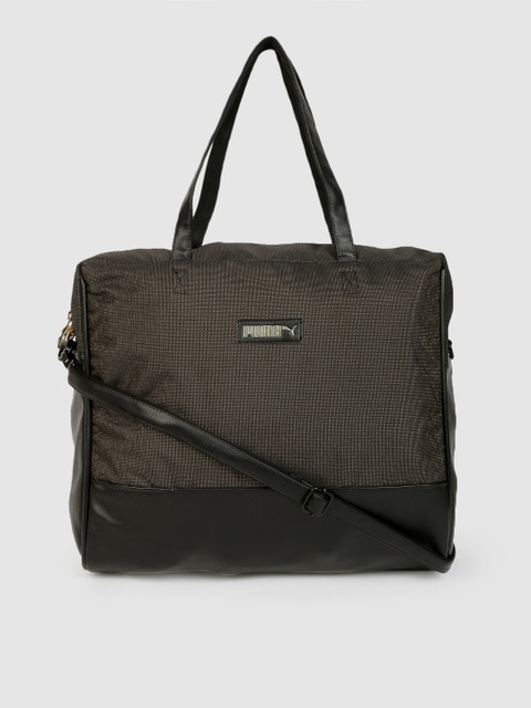 

Puma Black Prime Premium Structured Tote Bag