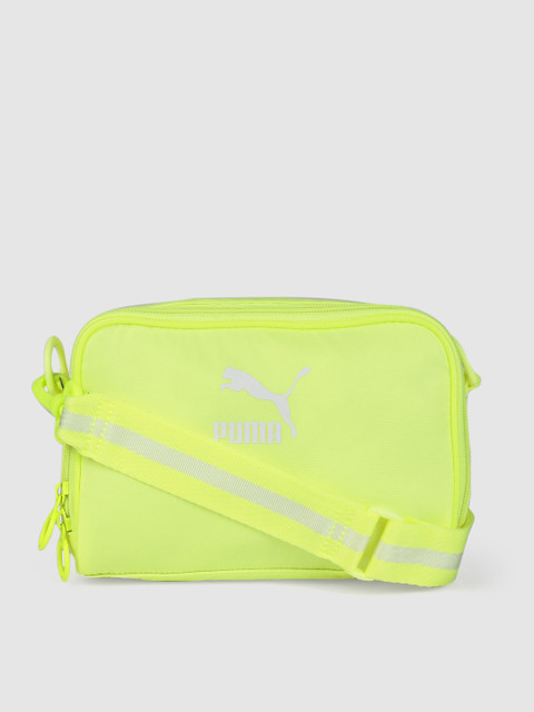 

Puma Lime Green Solid Shoulder Bag
