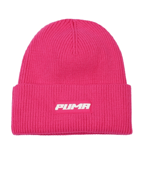 

Puma Women Pink Solid Trend Beanie