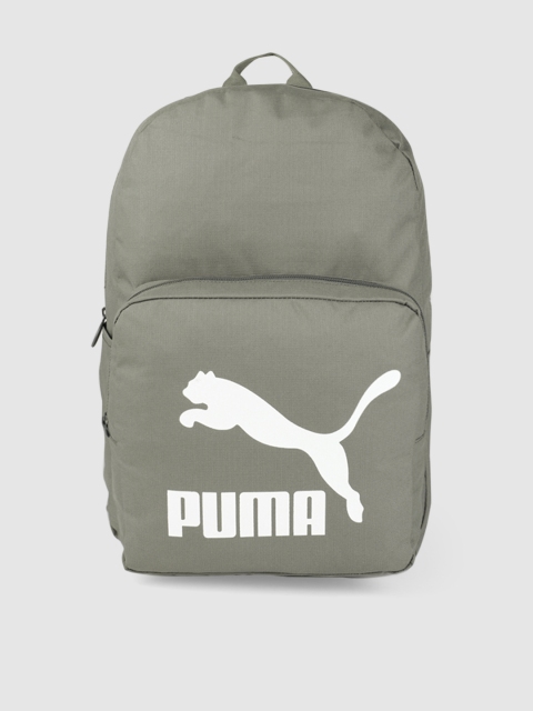 

Puma Unisex Grey Solid Originals Backpack