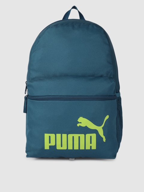 

Puma Unisex Blue Phase Brand Logo Backpack