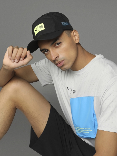 

Puma Unisex Black Solid Baseball Cap