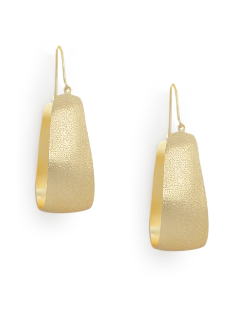 

Belsis Jewelry Gold-Toned Contemporary Drop Earrings