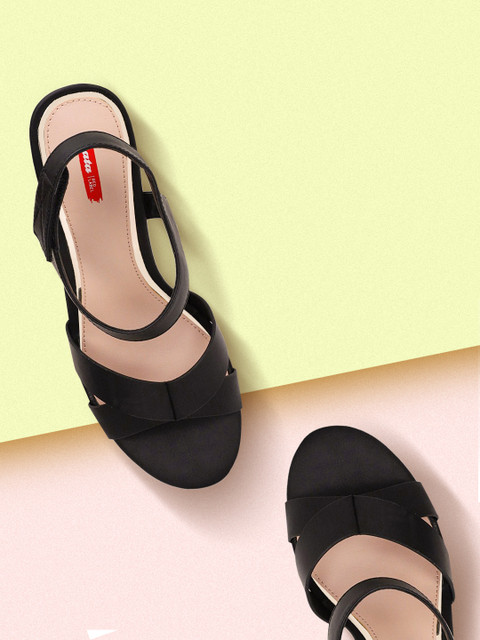 

Bata Women Black Solid Heels