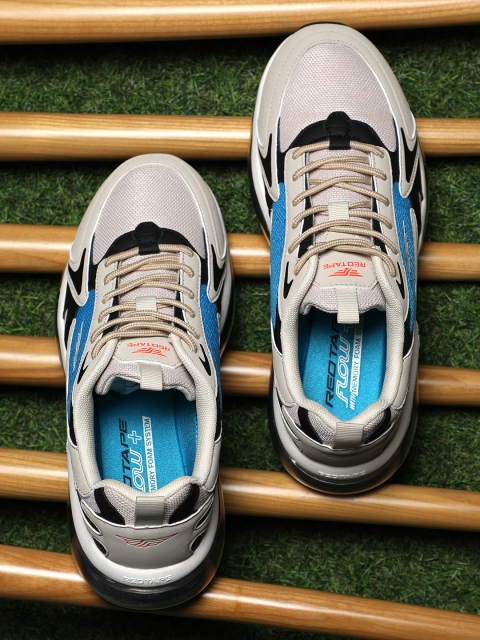 

Red Tape Men Beige Mesh Air + Walking Shoes