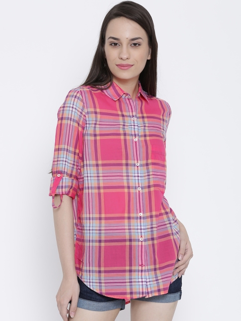 

Tokyo Talkies Pink Checked Shirt