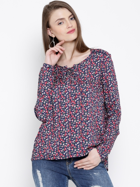 

Tokyo Talkies Multicoloured Floral Print Top, Multi