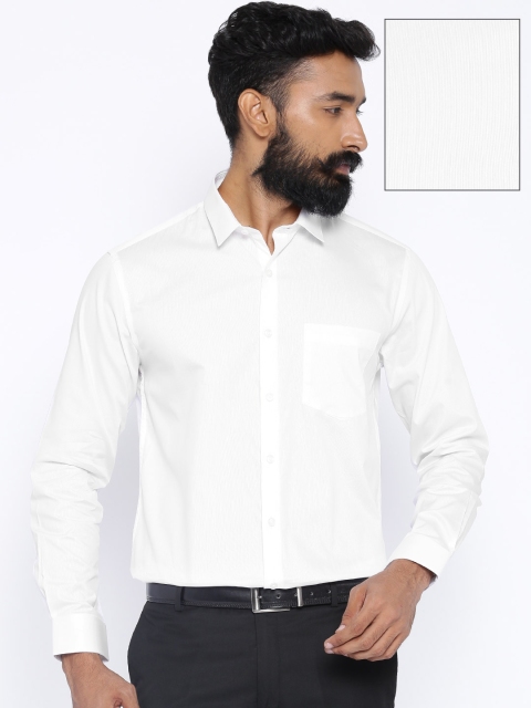 

Four One Oh White Slim Fit Formal Shirt