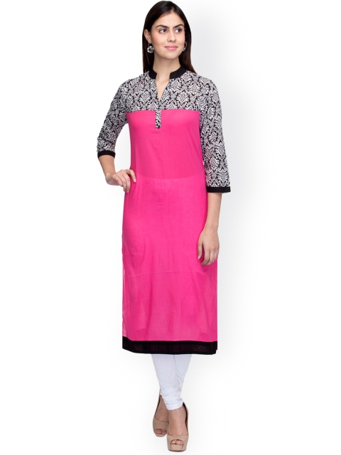 

Laabha Magenta Kurta