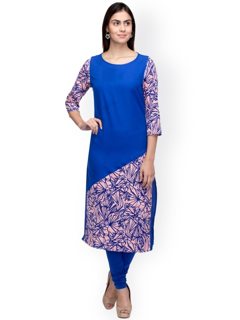 

Laabha Blue Kurta