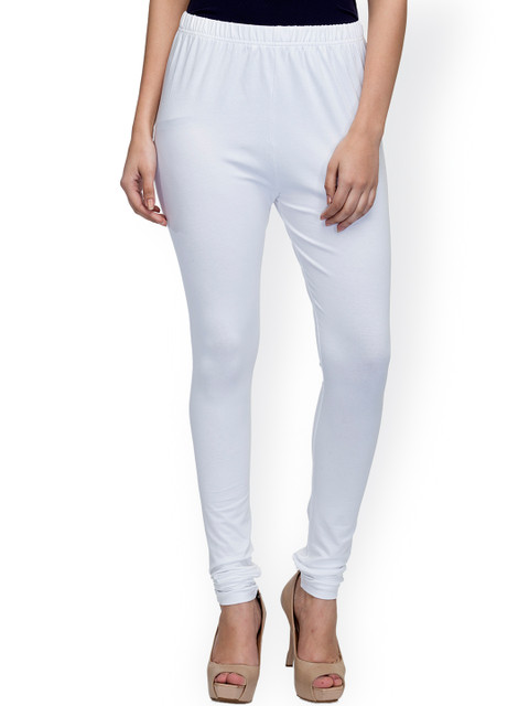 

Laabha White Churidar Leggings