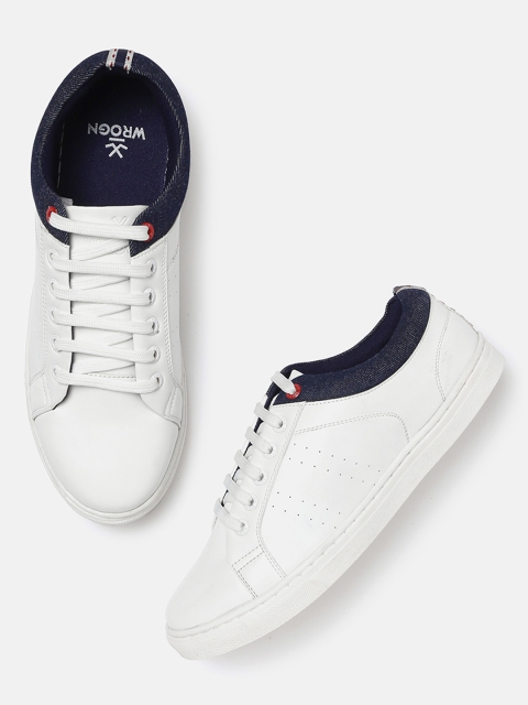 

WROGN Men White Sneakers