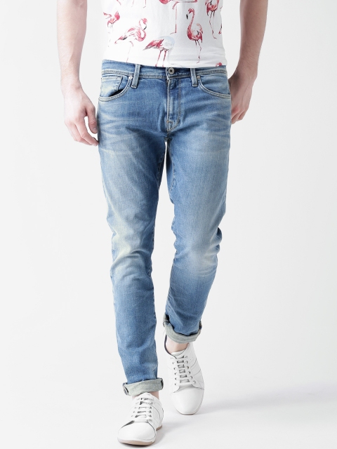 

SELECTED Blue Washed Slim Fit Stretchable Jeans