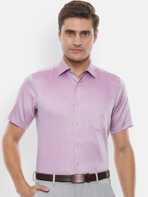 

Van Heusen Men Purple Slim Fit Solid Formal Shirt