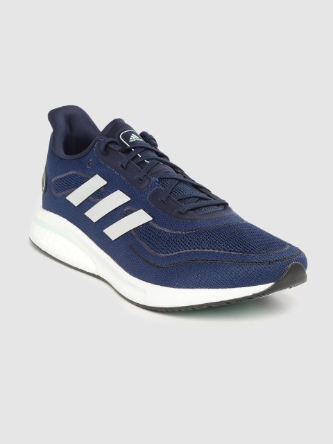 

ADIDAS Men Navy Blue Woven Design Supernova Running Shoes