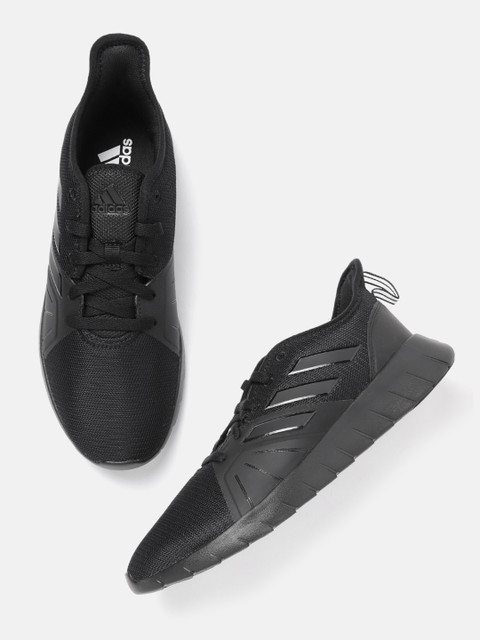 

ADIDAS Men Black Solid Aweerun 2.0 Running Shoes